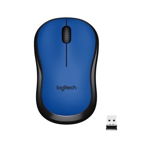 RATON LOGITECH M220 SILENT AZUL INALAMBRICO